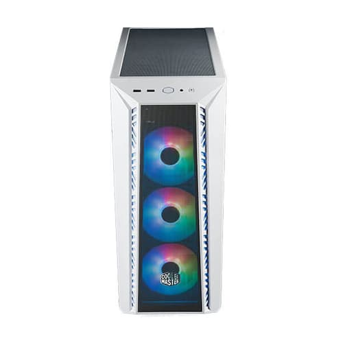 Cooler Master MasterBox 520 Mesh ARGB White E-ATX Mid Tower Case